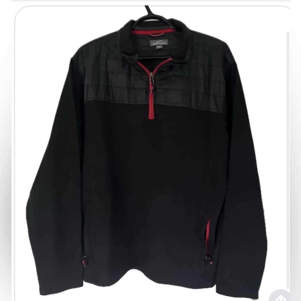 Eddie Bauer Pullover Partial 1/4 Zip Lightweight Sweatshirt - XL Men’s